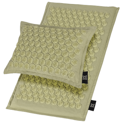 OMNANA CACTUSX™ Akupressurmatte CREAMY PISTACHIO