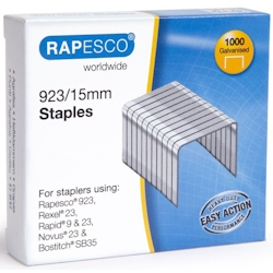 RAPESCO Heftklammern 923/15mm VE=10x1000 Stück Image