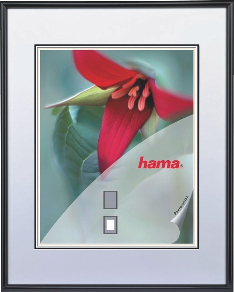 Hama Bilderrahmen Sevilla 30x40cm schwarz Packung mit 12 Stück Image
