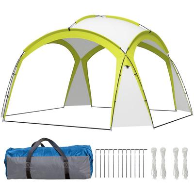 Event Shelter 3,5 x 3,5m Pavillon mit Haken Tür Wasserabweisend winterfest Gartenpavillon Partyzelt Image