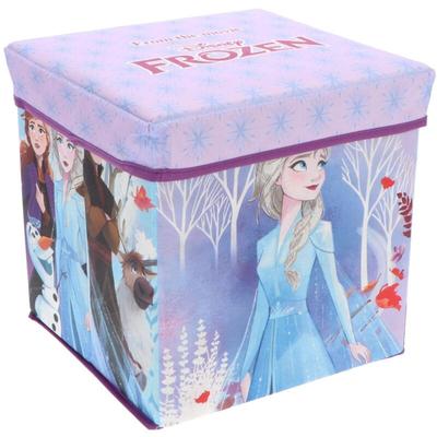 Frozen Sitzbox Aufbewahrungsbox zusammenklappbar 30x30x30 cm Image