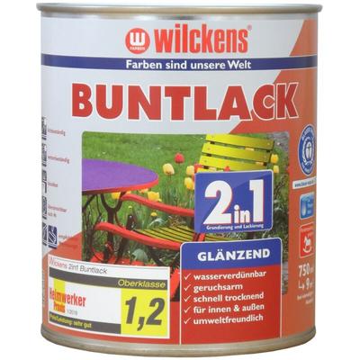 Buntlack 2in1 Kirschrot seidenmatt 0,125l 12436200010 - Wilckens Image