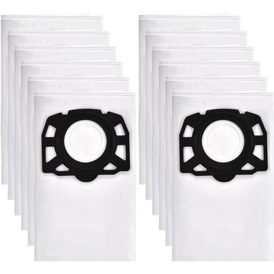 12 Stück Staubsaugerbeutel für Kärcher WD4/WD5/WD6 Vliesfilterbeutel kfi 487 Für mv 4/5/6 & Image