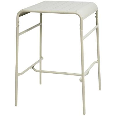 Garten Hochtisch Metall für 2 Personen h 95cm - Sweeek Image