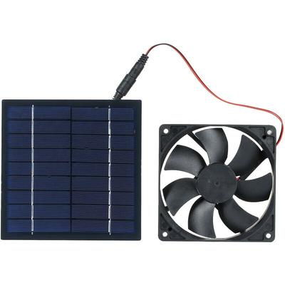 Solarpanel-betriebener Ventilator, Mini-Ventilator, 5 W, 6 V, Solar-Abluftventilator, angetrieben Image