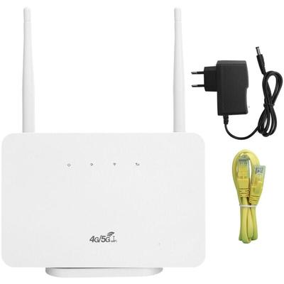 SNQ - 4G Mobiler tragbarer WLAN-Router mit WAN-LAN-Anschluss, unterstützt SIM-Karte für Windows Image