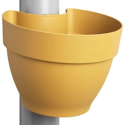 Vibia campana Fallrohr Pflanzgefäß Honiggelb 22 cm - Kunststoff - Elho Image