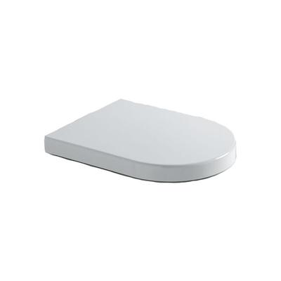 Toilettenabdeckung aus glänzend weißem duroplastischem Material – Cielo Smile Image