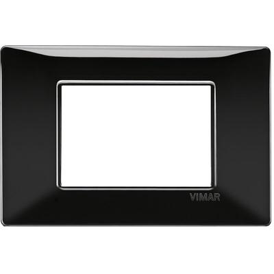 Vimar - Platte 3M Schwarz 14653.05 Image