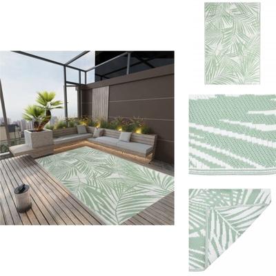 Vidaxl - Outdoor-Teppich arakil Grün 140x200 cm pp - Außenbereich Dekoration - Balkon Teppich Image