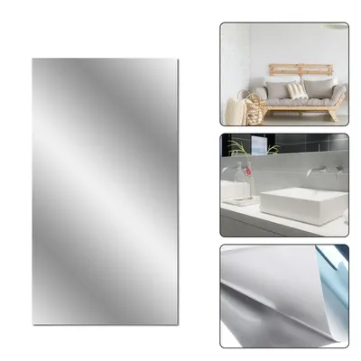 Spiegel Wanda uf kleber selbst klebende Spiegel folie Wand spiegel Folie Spiegel folie Dekoration Image