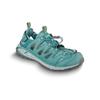 Outdoorschuh MEINDL "Meindl Brindisi Lady Comfort fit PW", Gr. 39, blau (türkis, gelb), Nubukleder, Mesh, unifarben, Basic, Schuhe, Comfort fit mehr Platz im Vorfußbereich und festen Halt in der Ferse