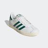 Sneaker ADIDAS ORIGINALS "GAZELLE", Gr. 37, core weiß, collegiate grün, cream weiß, Leder, Synthetik, sportlich, Schuhe