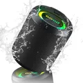 Ohayo X3 Altoparlante Bluetooth aggiornato, Altoparlante Bluetooth portatile 40W, Bassi profondi, Accoppiamento stereo wireless vero, Impermeabile IPX7, Microfono