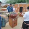 Brasoir extérieur en acier corten, barbecue grill, fumoir, foyer en fer, barbecue