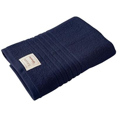 dyckhoff Nature Handtuch 50x100 cm 100% Baumwolle (Bio) dunkelblau