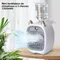Mini ventilateur électrique de chargement USB 1200mAh ventilateur de climatisation de bureau ventilateur de refroidissement par eau de climatisation de trois degrés type USB