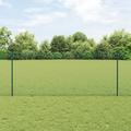 Vidaxl - Pali Recinzione 5 pcs U-Channel Verde 100 cm Acciaio