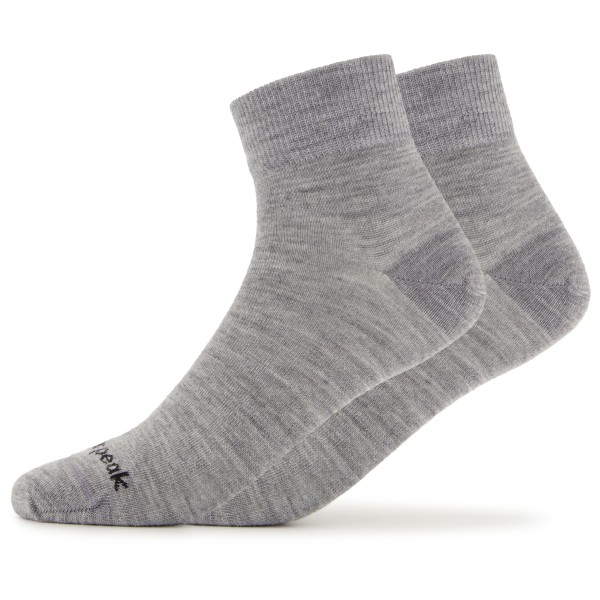 Heber Peak - Merino SylvaHe. Quarter 2-Pack - Multifunktionssocken 45-47 | EU 45-47 grau