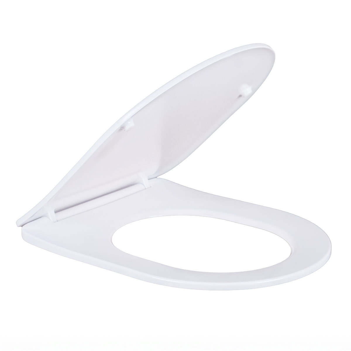 Belvit WC Slim Design Sitz Absenkautomatik Softclose Toilettensitz Klodeckel Duroplast Image