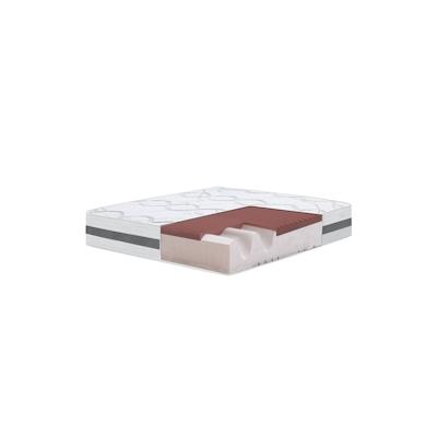 THE WHITE STONE Großes Einzelbett Matratze 125x195 Memory Foam Premium Quality, Antibakteriell, Anti-Milben, Anti-Allergie.| Höhe 27 cm | Made in Italy Image