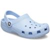 Clog CROCS "Classic Clog K", Kinder, Gr. 24, blau (hellblau), Croslite, unifarben, sportlich, Schuhe, Hausschuh, Schlappen, Sandale mit Fersenriemen