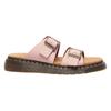 Pantolette DR. MARTENS "Josef", Damen, Gr. 37, rosa, Nubukleder, klassisch, Schuhe, Pantolette mit Plateausohle