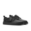 Schnürschuh CLARKS "Polden Lace", Herren, Gr. 45, schwarz (schwarz leather), Leder, casual, Schuhe, Schnürschuh, Business Schuh mit herausnehmbarem Fußbett