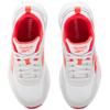 Laufschuh REEBOK "ENERGEN RUN", Gr. 33, mistgrau, weiß, energyrot, Textil, Synthetik, sportlich, Schuhe