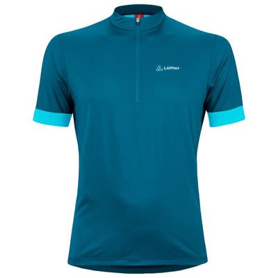 Löffler - Bike Shirt Half-Zip Pukka - Radtrikot Gr 62 blau Image