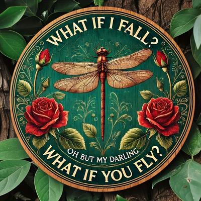 TEMU Room Decor 1pc8 X 8inch (20 X 20cm)vintage Metal Tin Signs Wall Decor I Fall Oh But My You Metal Sign Vintage Bathroom Toilet Decoration Metal Sign Image