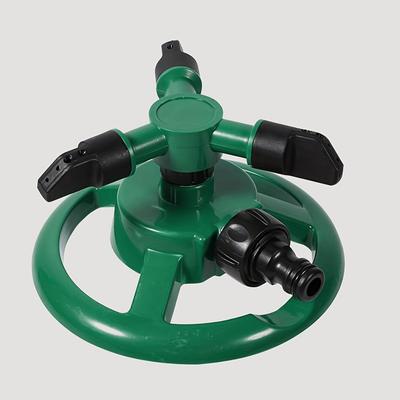 TEMU 1pc 360° Rotating Lawn Sprinkler - Durable Plastic Garden Irrigation System, No Electricity Needed, Adjustable Spray Patterns For Yard, Plants & Outdoor Watering Image