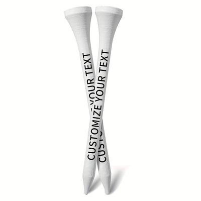 TEMU 80pcs Personalized Golf Ball Pins, Custom Text On Golf Tee, Gifts For Lovers,