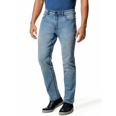 Walbusch Herren Jeanshose Sattlerstich Hellblau Image