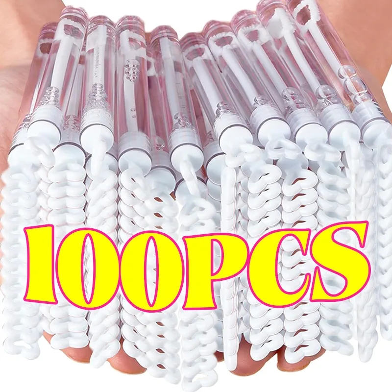 100/10 Stück Love Heart Wand Tube Klare leere Blasen Seifenflaschen mit Herzgriff Hochzeitsgeschenke für Gäste Party Decor Kinderspielzeug Image
