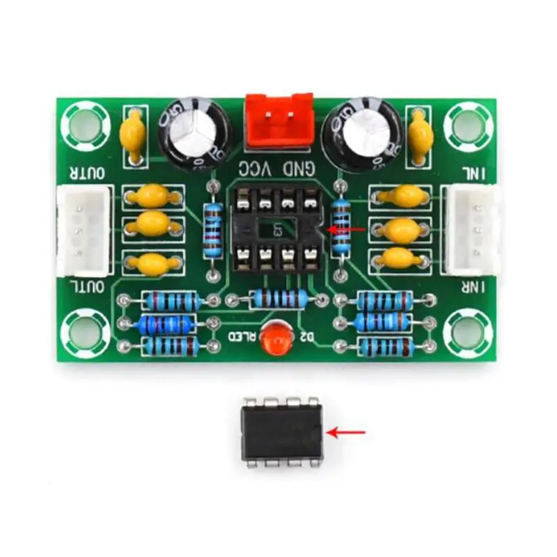 Ne5532 Vinyl Plattenspieler Vorverstärker mm mc Phono Player Board Phonograph Verstärker Vorverstärker DIY Home Audio Image