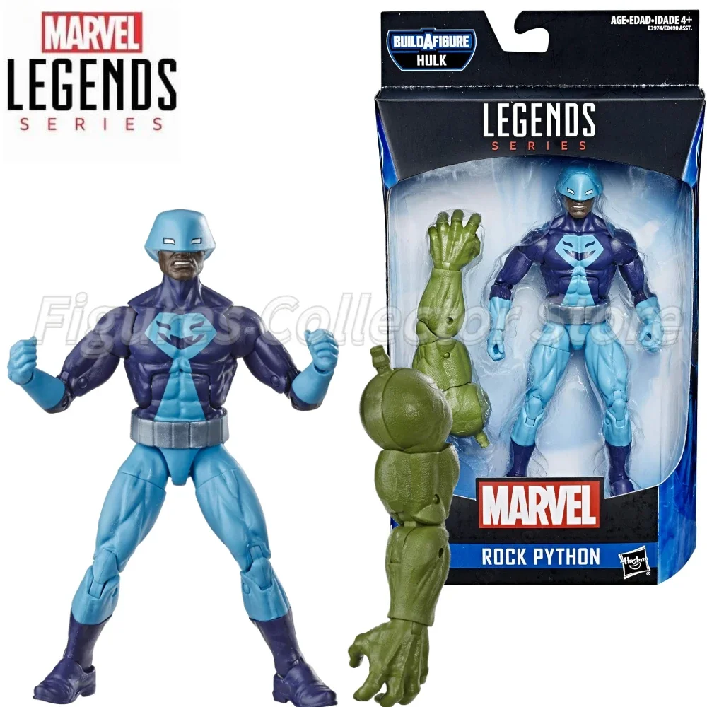 Marvel Legends Series Rock Python 6' Build-A-Figure-Actionfigur Spielzeug Image