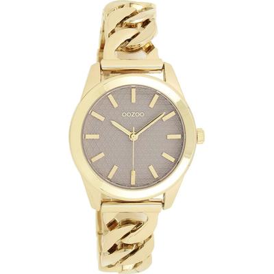 Quarzuhr OOZOO, gold (goldfarben, beige), Armbanduhren, Damen, Armbanduhr, Damenuhr, analog Image