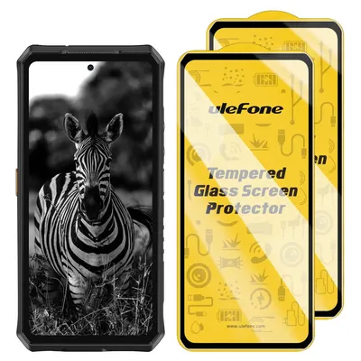 For Ulefone Armor 28 Ultra / Armor 28 Pro 2pcs / Pack Ulefone 9H HD Anti Fingerprint Tempered Glass Screen Protector