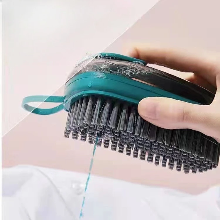 Automatische Flüssigwaschbürste für den Haushalt, multifunktionales Kleidungsreinigungsbürstenwerkzeug aus Kunststoff Image