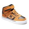 Sneaker DC SHOES "Pure High-Top EV", Kinder, Gr. 13(30,5), rot (grau, rot), Obermaterial: Leder / Futter: Textil / Außensohle: Gummi, Schuhe