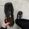 New Split Toe Flats Women Slip-On Casual Shoes Women Fashion Mary Janes Tabi Shoes Pig Hoof Shoes Woman Loafers chaussure femme