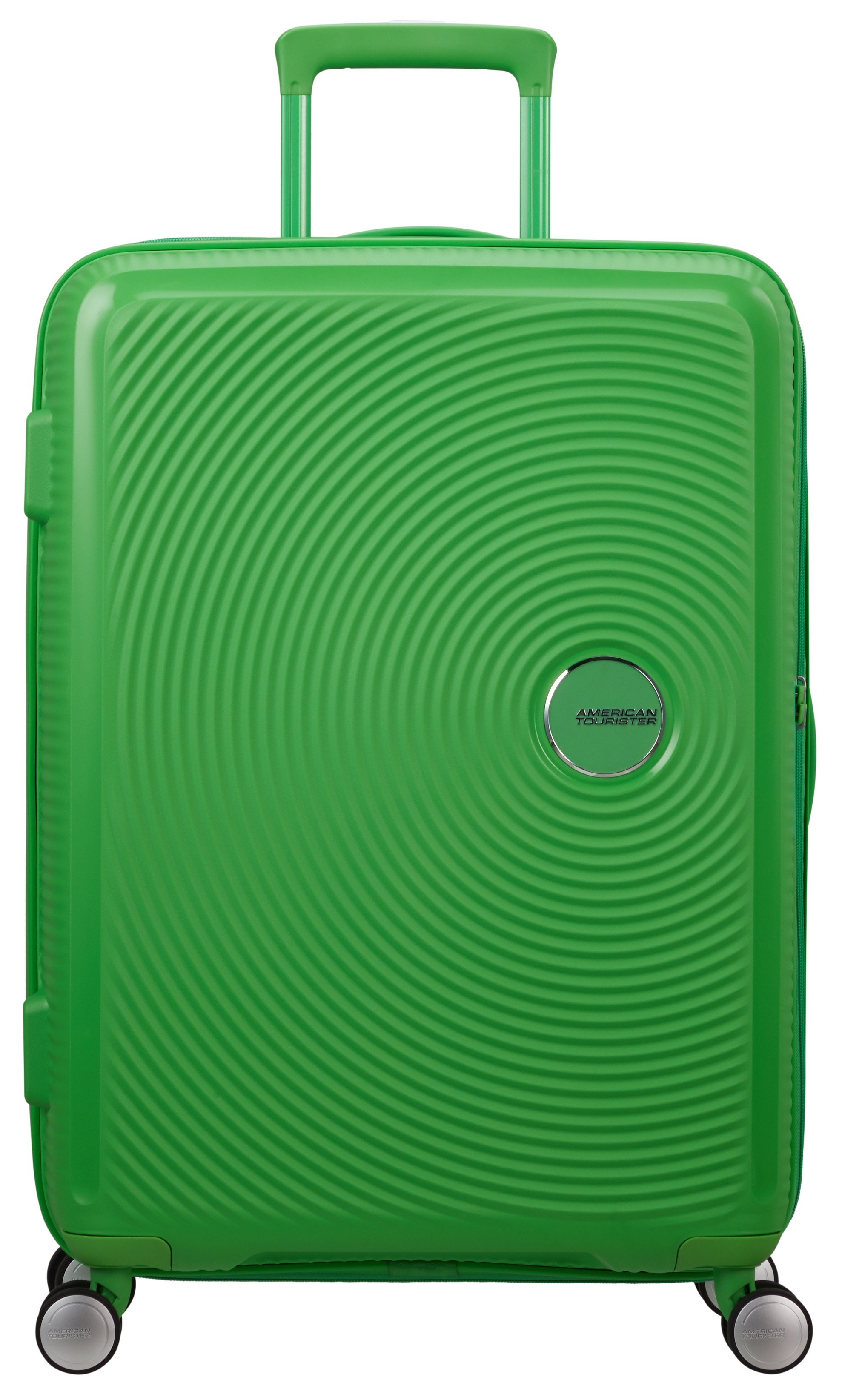 Hartschalen-Trolley AMERICAN TOURISTER "SOUNDBOX, in verschiedenen Farben und Größen", Gr. B/H/T: 47 x 67 x 29 71,5, grün (gras grün), Polypropylen, unifarben, Koffer, Reisekoffer Trolley Aufgabegepäck TSA-Zahlenschloss Volumenerweiterung Image