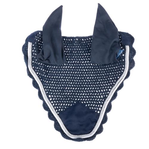 Nomad Tales bonnet anti-mouches, bleu marine poney cheval
