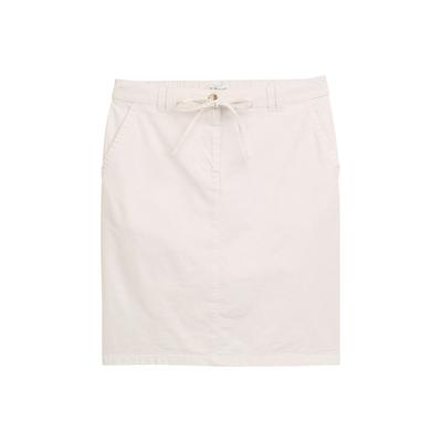 TOM TAILOR Damen Chino Rock mit Kordelzug, braun, Gemustert, Gr. 40 Image