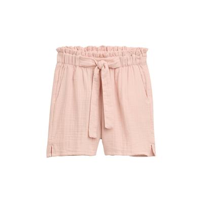 TOM TAILOR DENIM Damen Musselin Relaxed Shorts, rosa, Uni, Gr. S Image