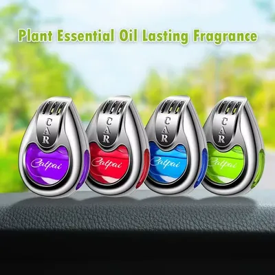 Car Air Freshener Fragrance Car Interior Air Vent Creative Diffuser Lasting Pendant Aromatherapy For