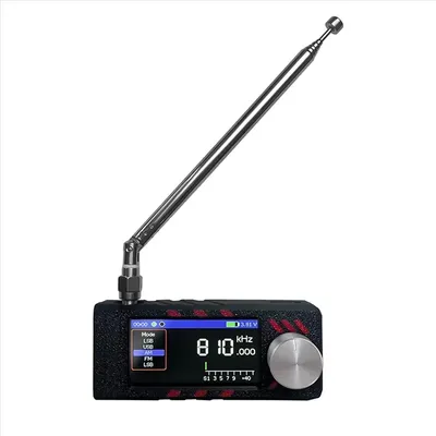 A27F-Upgraded 0.5-108Mhz Version ATS MINI PRO SI4732 Full Band DSP Radio, Pocket Receiver, FM AM MW
