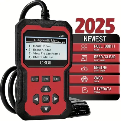 Scanner Code Reader Car Diagnostic Tool Engine Fault Code Reader for Turn Off CEL with Live