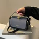 Borsa a tracolla di nuova moda borse da donna in pelle PU Color block retrò borse a tracolla piccole